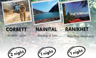 corbett nainital ranikhet tour package