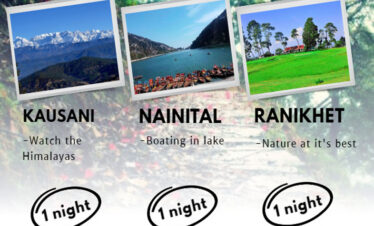 nainital ranikhet kausani tour package